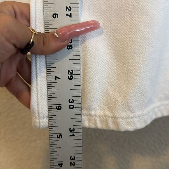 J Crew Superwide Leg Jeans Womens Size 28‎ White - Picture 12 of 12